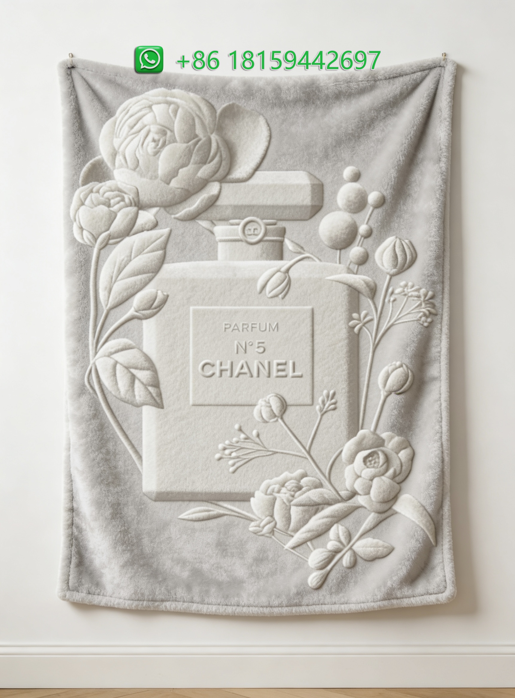 Chanel Throw Blankets